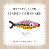 Beaded Fish Charm Craft Kit: Tilly