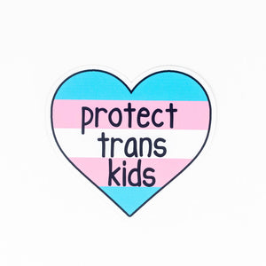 Protect Trans Kids Die-Cut Sticker