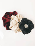 Hair Scrunchie Trio Red - Festive Collection