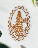 Lupins Suncatcher Sticker