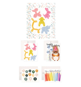 Birthday Variety Boxed Cards - Set of 8