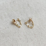 Chain Drop Earrings: Gold Filled