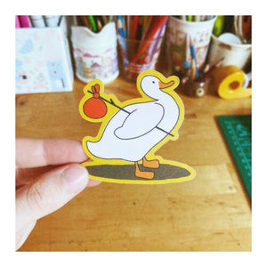 Adventure Goose Sticker