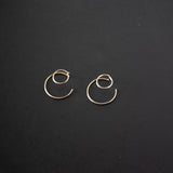 Circle Ear Jacket: Sterling silver