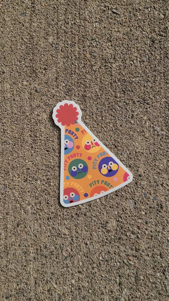 Pity Party Sticker