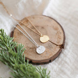 Tree Ring Necklace: Gold