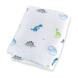 Muslin Swaddle Blanket – Prehistoric Pals