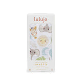 Muslin Swaddle Blanket – Jungle (47" x 47") 