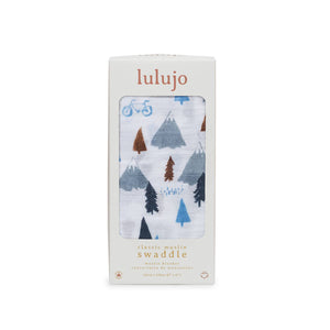 Muslin Swaddle Blanket – Mountain Top 