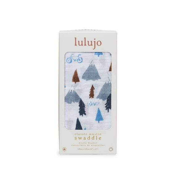 Muslin Swaddle Blanket – Mountain Top 