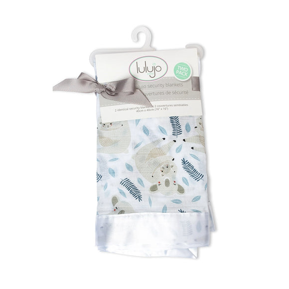 2-pack Muslin Security Blankets - Koala