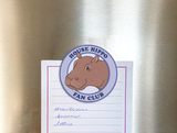 House Hippo Fan Club Magnet
