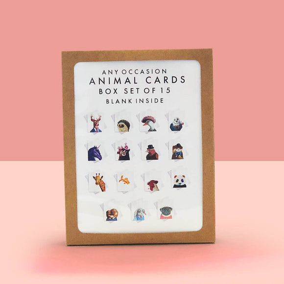 Animal Card Boxed Set