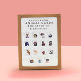 Animal Card Boxed Set