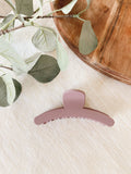 Matte Claw Clip Moon Style