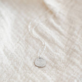 Tree Ring Necklace: Silver