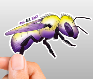 Non-Bee-Nary Sticker