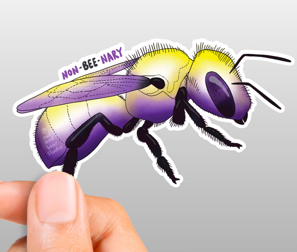 Non-Bee-Nary Sticker