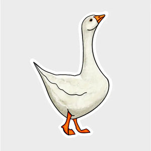 Snooty Goose Sticker