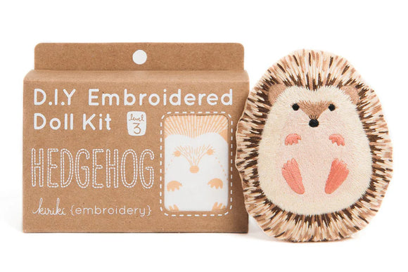 DIY Embroidery Kit - Hedgehog