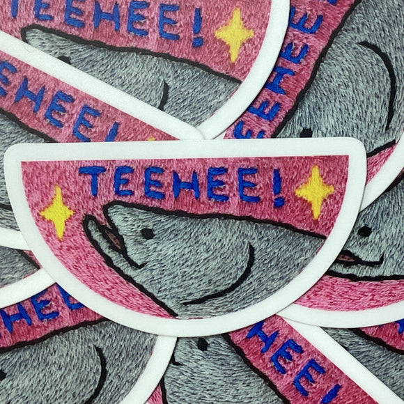 Teehee Fish Sticker