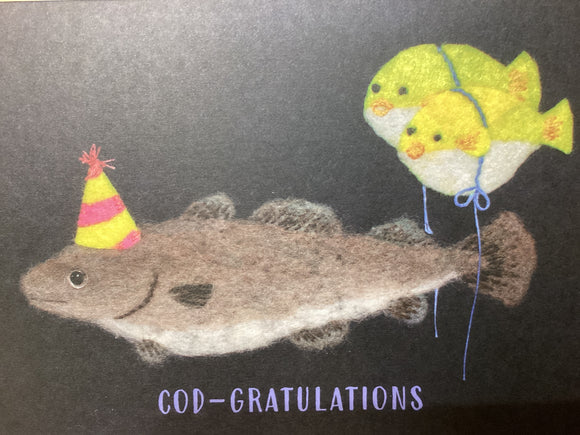 Cod-gratulations Card