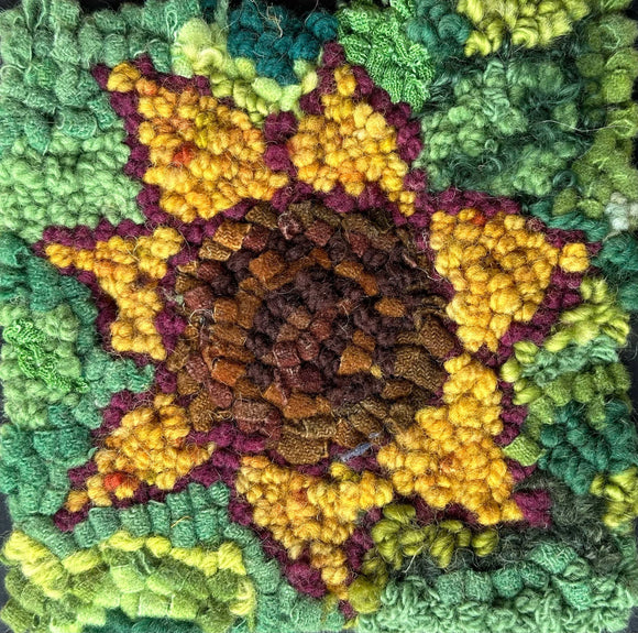 Sunflower Rug hooking Kit