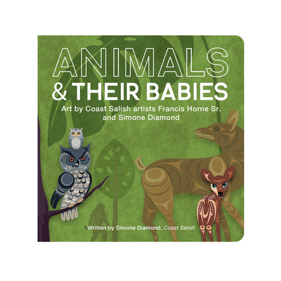 Animals and Their Babies Board Book