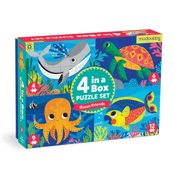 4 in 1 Ocean Puzzles