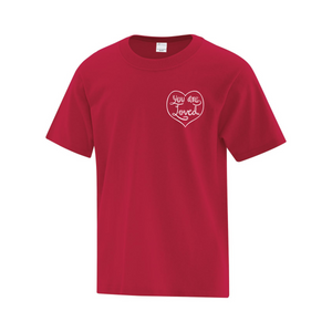 You Are Loved Kid Red T-Shirt - 2 Sizes