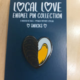 Mussel Love Enamel Pin