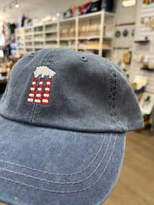 Smokestack Twill Hat - Navy Blue