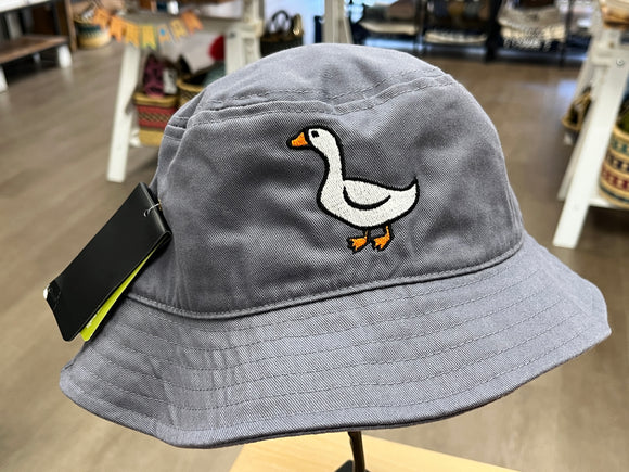 Goose Bucket Hat - Grey