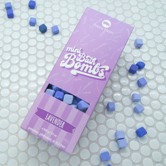Lavender Mini Bubble Bombs Box
