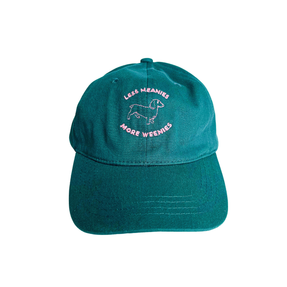 Less Meanies, More Weenies Dad Hat