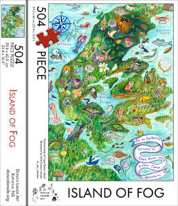 Island of Fog Cape Breton Puzzle 504 Piece