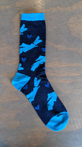 Nova Scotia Heart Socks - 2 Sizes