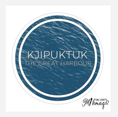 Kjipuktuk The Great Harbour Sticker