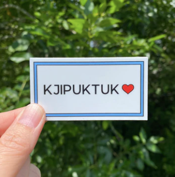 Kjipuktuk Heart Sticker