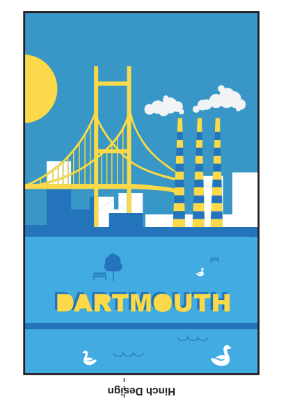 Dartmouth Icons Rectangle Magnet