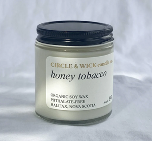 Honey Tobacco  - 4oz Soy Candle