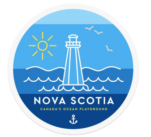 Nova Scotia Ocean Playground Sticker