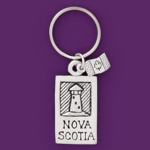 Nova Scotia Pewter Keychain
