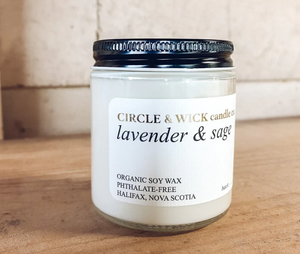 Lavender and Sage  - 4oz Soy Candle
