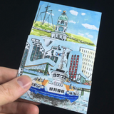 Halifax Harbour Tri-Fold Greeting Card