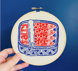 Sardines DIY Embroidery Kit