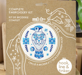 Blue Jay DIY Embroidery Kit