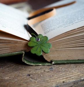 Four Leaf Clover Bookmark