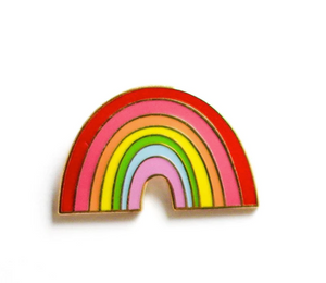 Rainbow Enamel Pin