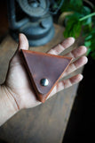 Triangle Snap Coin Pouch - Harbour Blue